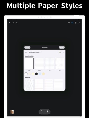 HandyWrite - cute notepad iPad screenshot