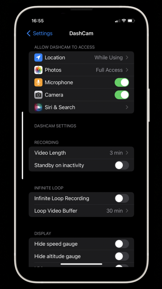 #5. DashCam Recorder (iOS) 由: Jan Nutbroek
