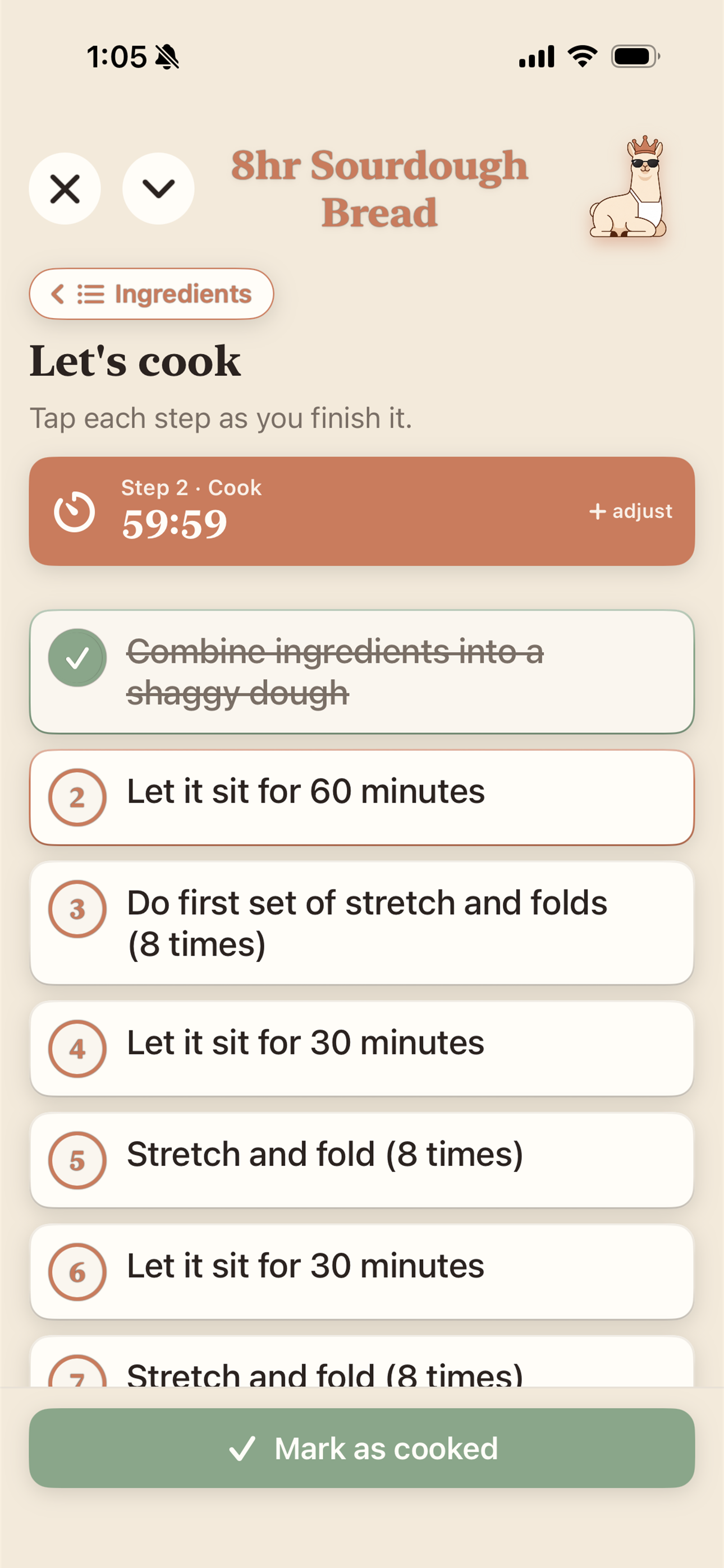 Llamas Cookbook screenshot 3