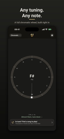 UkuTabs Ukulele Tuner Screenshot 5 of 9