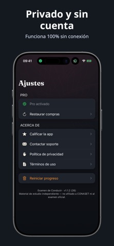 Examen de Conducir Clase B iPhone screenshot