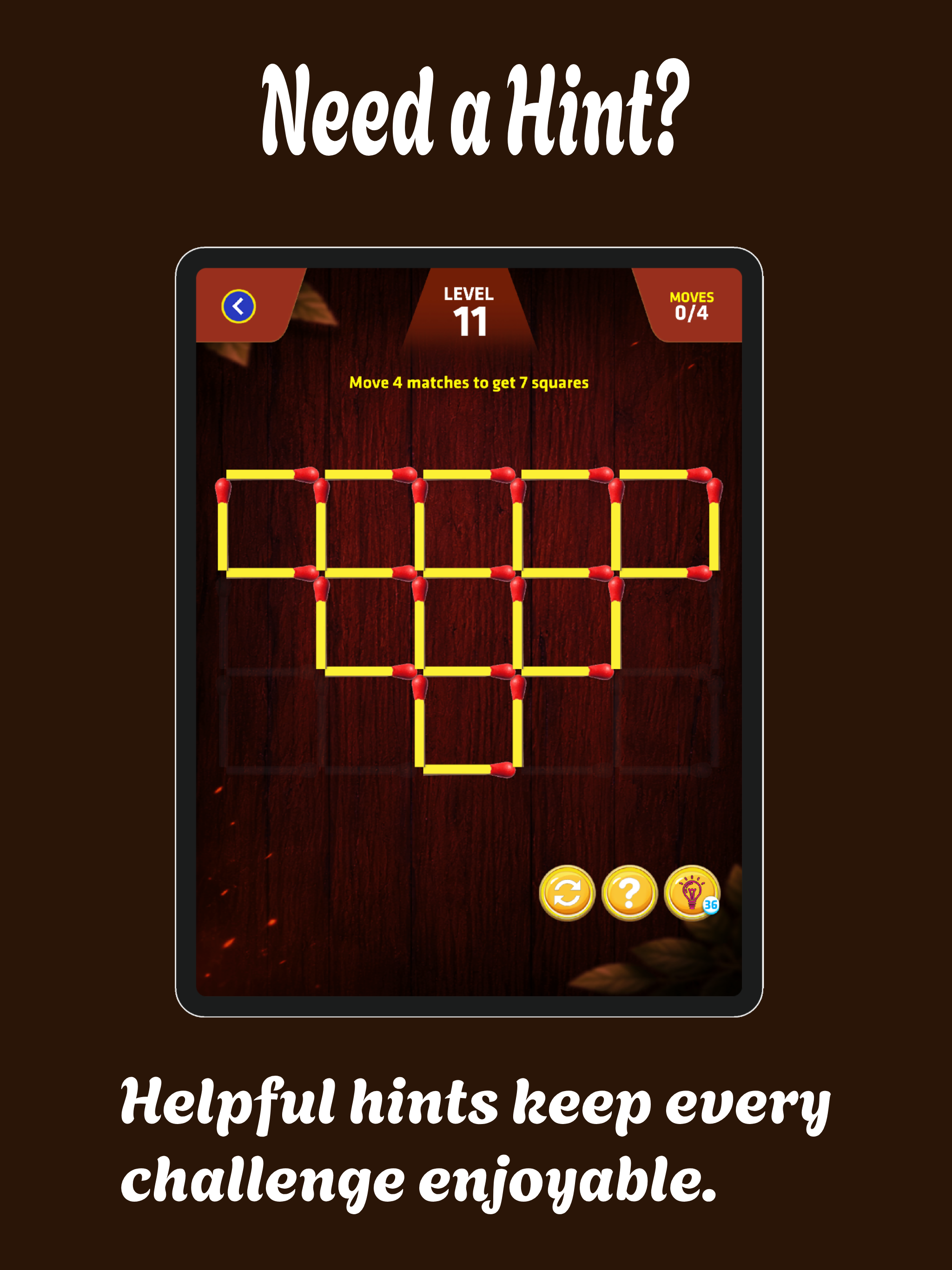Matchstick Puzzle: Brain IQ screenshot 14