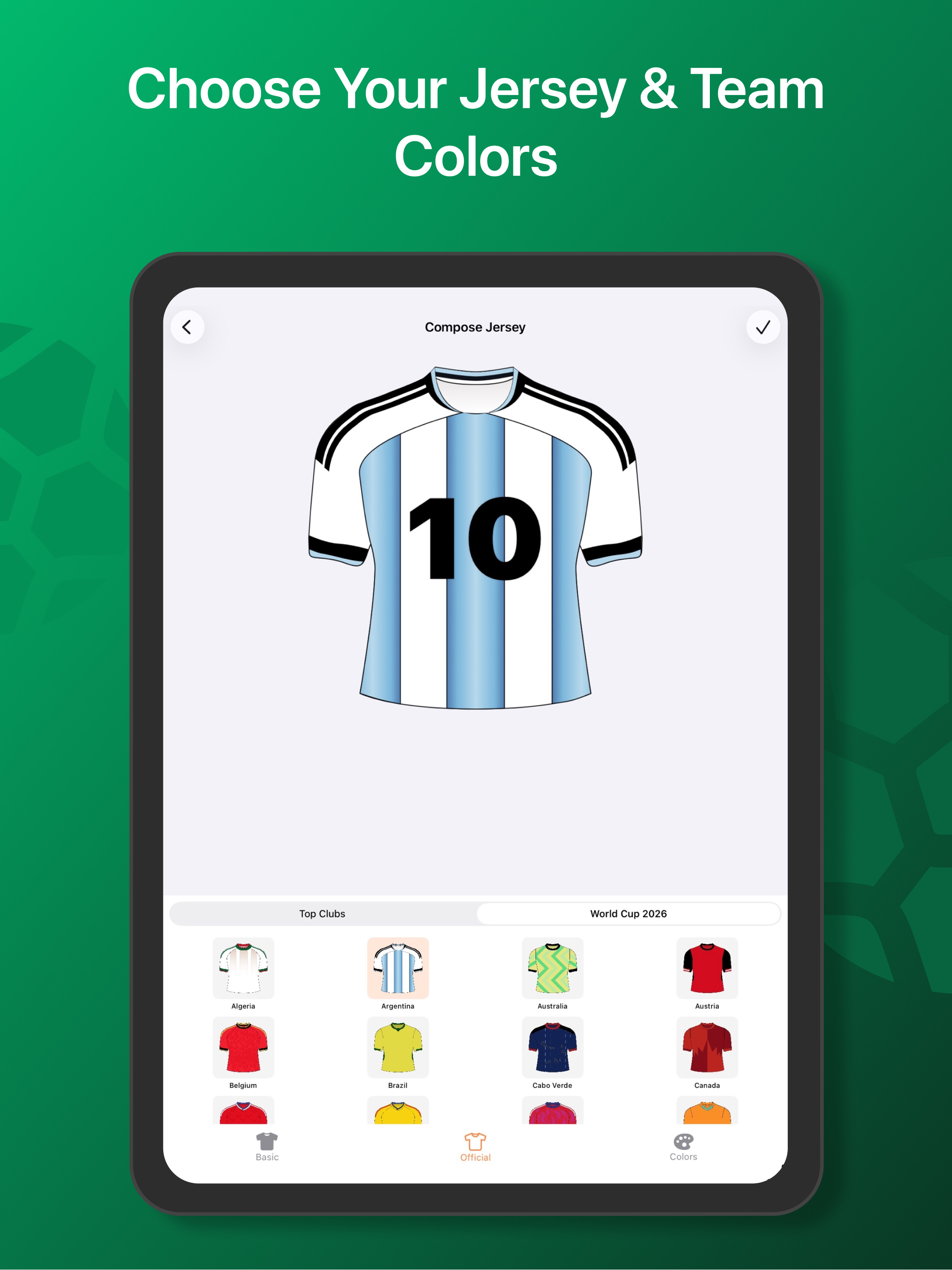 Soccer Line Up Builder 11 screenshot 14