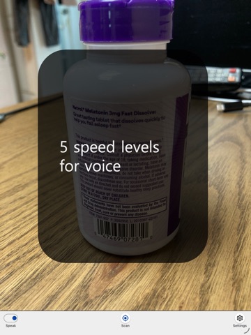SeeAll: Magnify & Read Aloud iPad screenshot