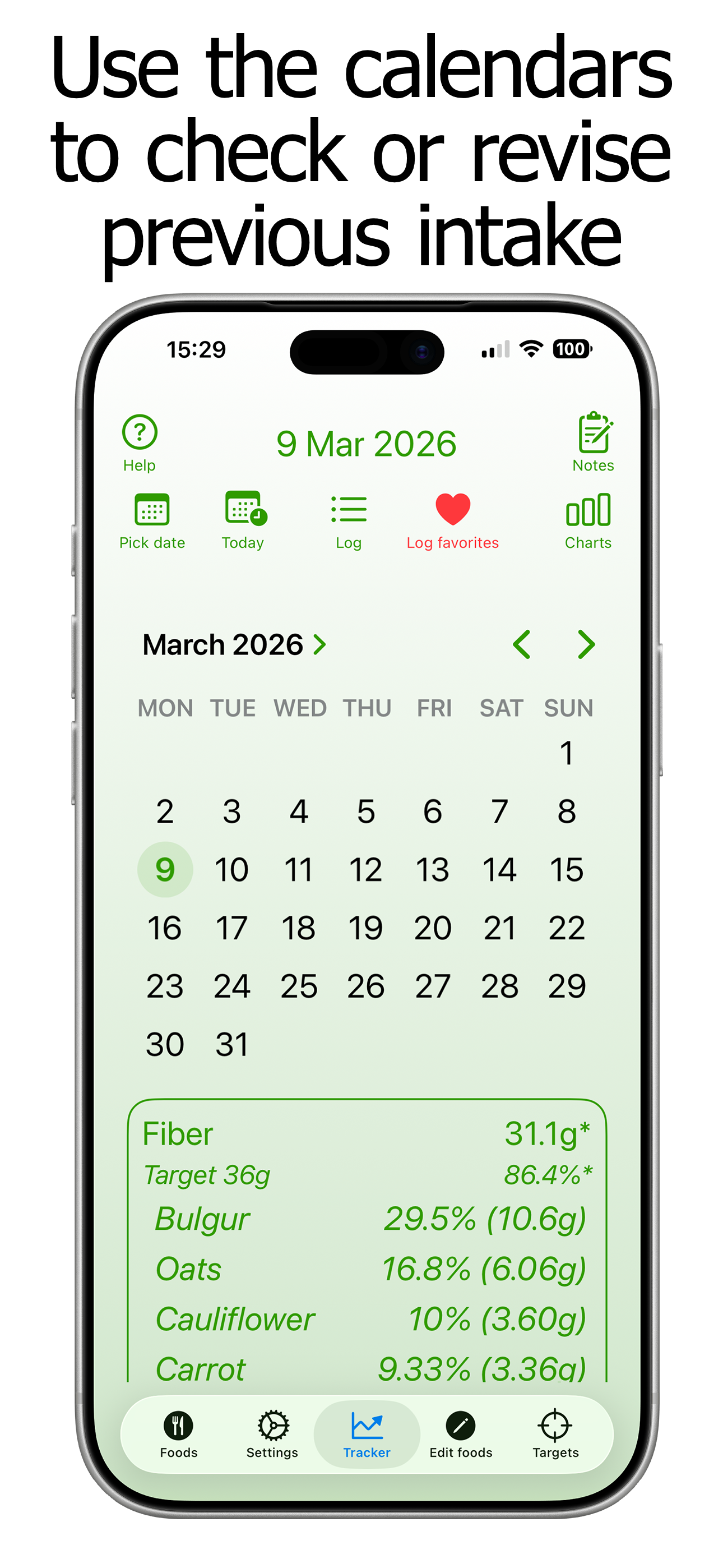 Fiber Counter and Tracker screenshot 6
