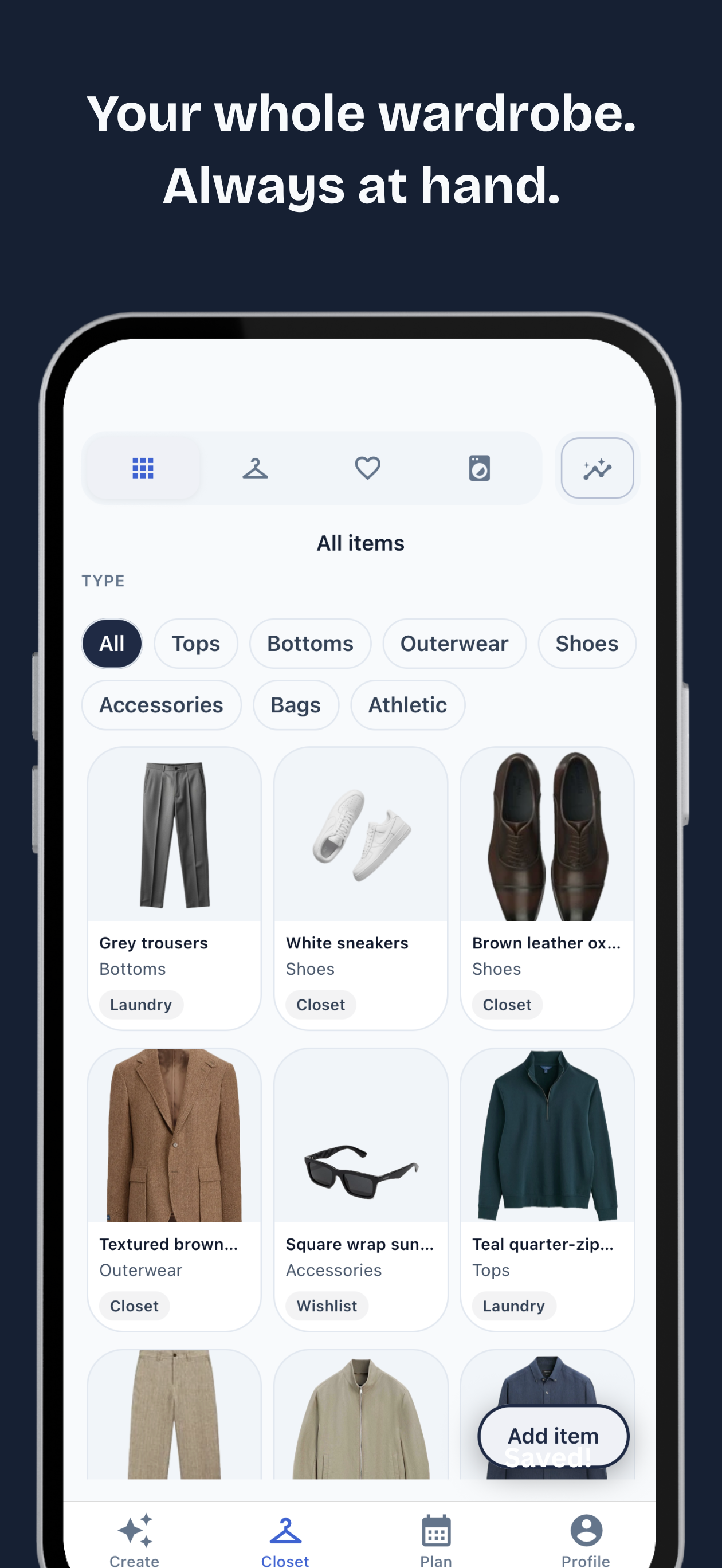 Byde · Smart Closet for Men screenshot 3