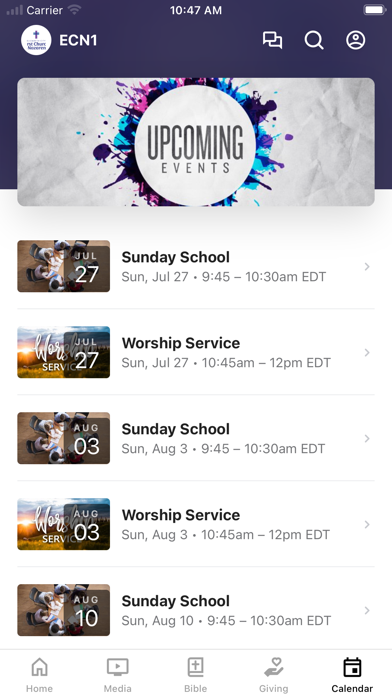 EC Nazarene Screenshot