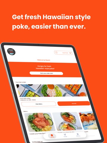 Poke Bowl iPad screenshot