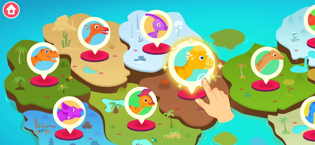 Screenshot #3 pour Jeux de parc de dinosaures
