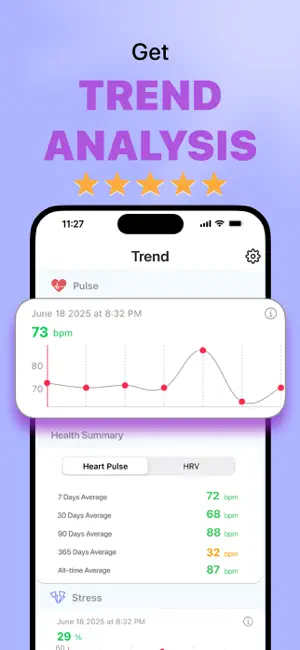 Heart Edge: Heart Rate Monitor screenshot 2
