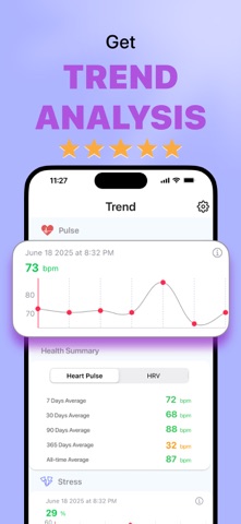 Heart Edge: Heart Rate Monitor iPhone screenshot