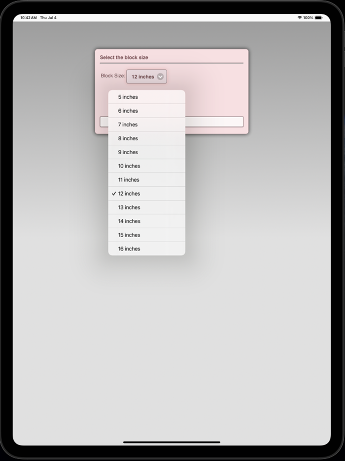 Quilt Pattern Creator