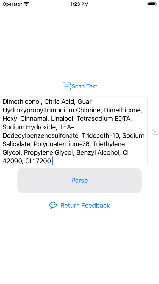 #2. HairScope - Components Decoder (iOS) By: Aliaksandra Panaryna