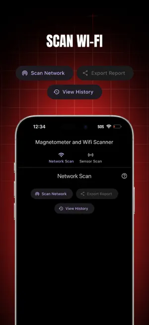 Magnetometer & WiFi Scanner screenshot 2