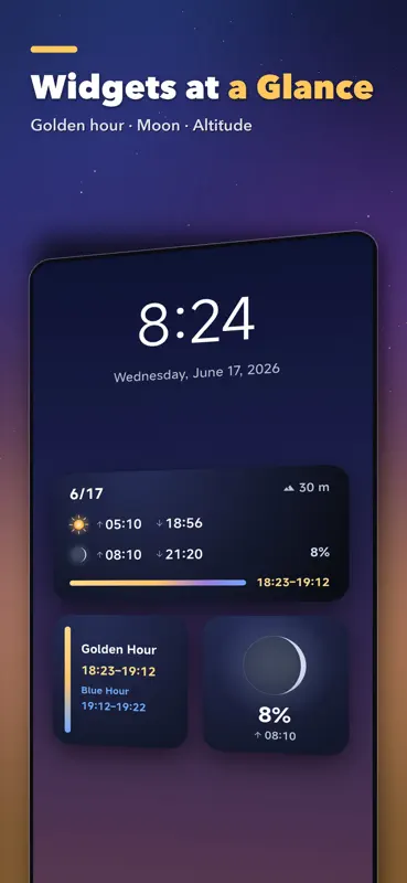 Compass Altimeter: Sun & Moon screenshot 5 of 7