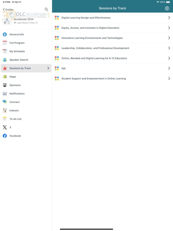 Screenshot #6 pour OLC Conferences