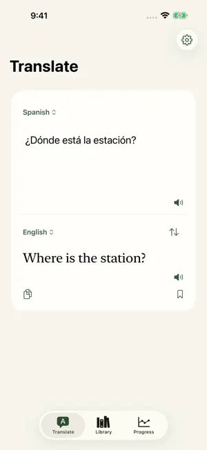 Tulk Translate screenshot 2