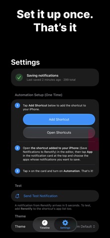 Renotify: Notification History Screenshot 4 of 4