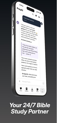 PrayAI iPhone screenshot