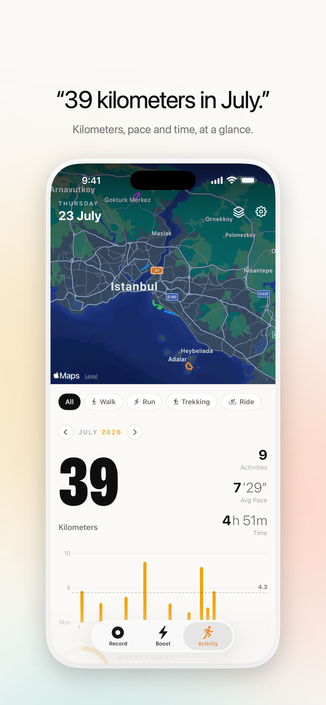 Pacer by TravelerApp screenshot 4