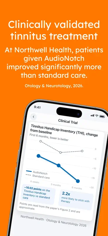 AudioNotch: Tinnitus Treatment screenshot 2 of 8