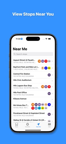 Hele-On Bus: Hawaii County iPhone screenshot