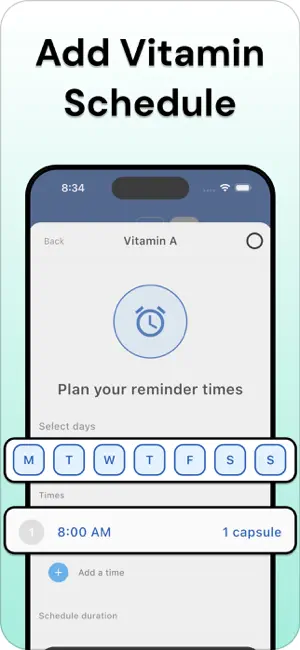 Vitamin Tracker - VitaPal screenshot 4
