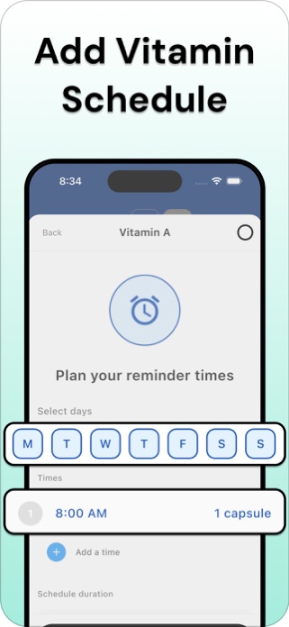 Vitamin Tracker - VitaPal Screenshot 4 of 6