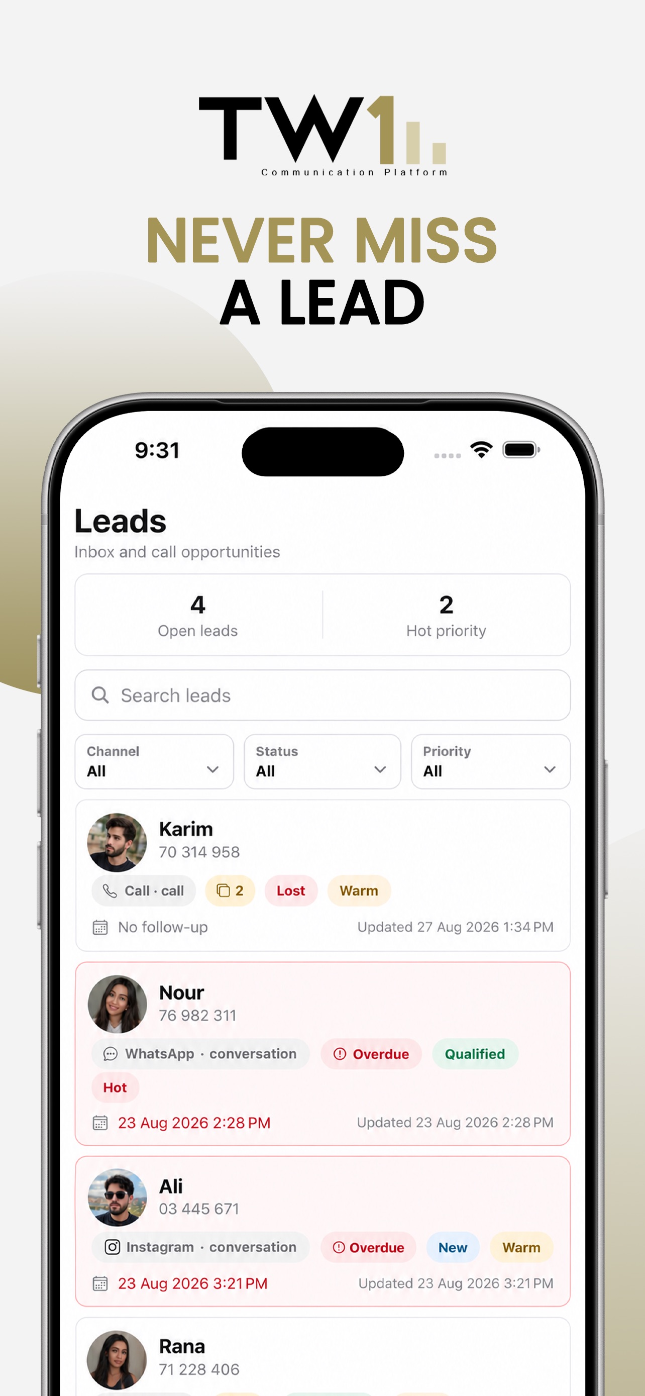 Screenshot 3 of TW1 Messaging