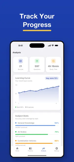 CDL Class A Practice Test screenshot 4