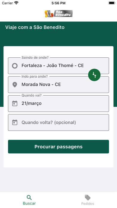 Viação São Benedito Screenshot