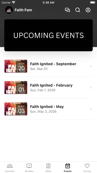 Faith Family Worldwide Screenshot