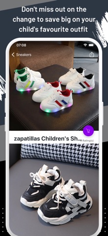 Boys & Girls Clothing Fashion iPhone screenshot