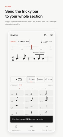 Metrhythm: Metronome & Rhythm screenshot 5