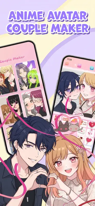 Anime Avatar: Couple Maker screenshot 2 of 5