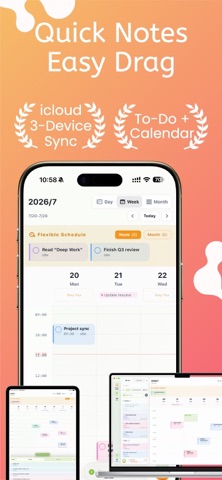 Firefly Todo - Drag Calendar Screenshot 1 of 8