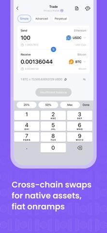 Mixin - Private Crypto Wallet Screenshot 3 of 10