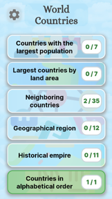 Countries Hangman Pro screenshot