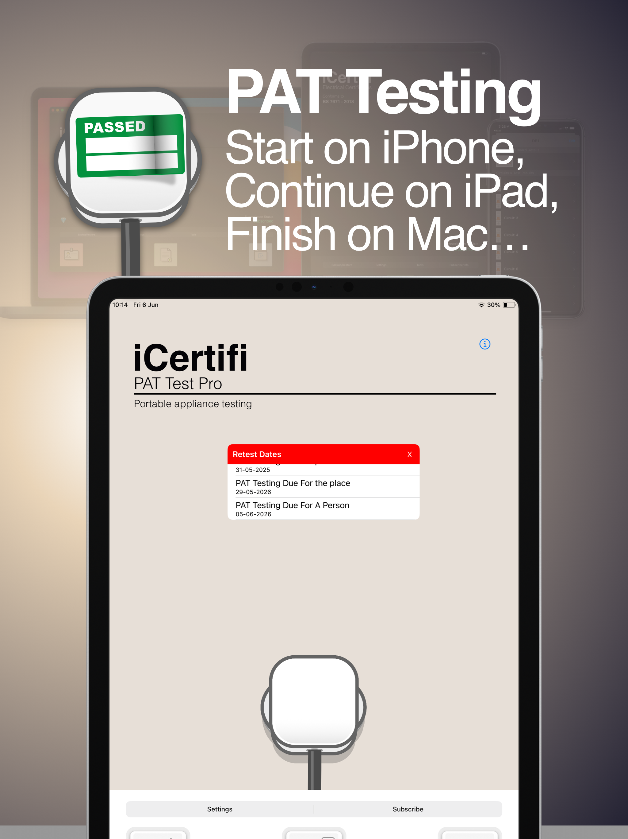 Pat Test Pro screenshot 5