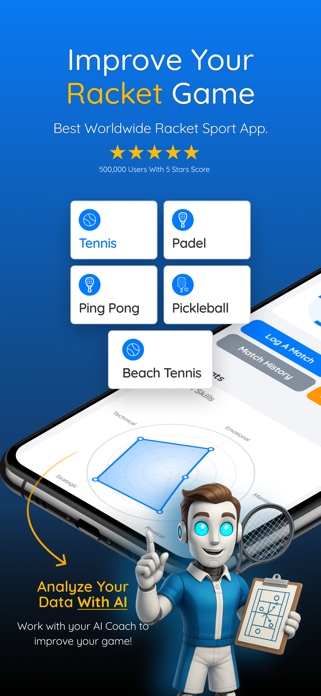 Rackets.app Screenshot 1 of 10