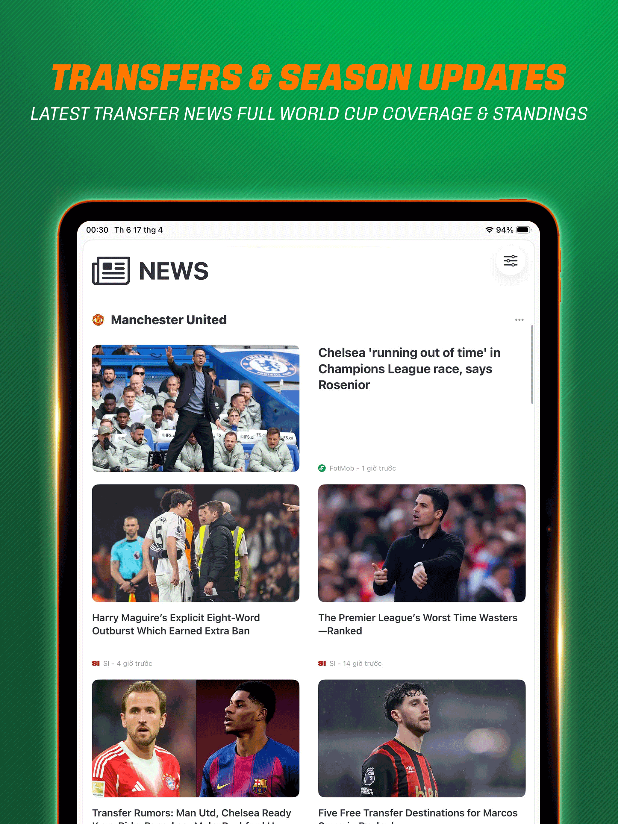 CafeScore: Soccer Live Scores screenshot 14