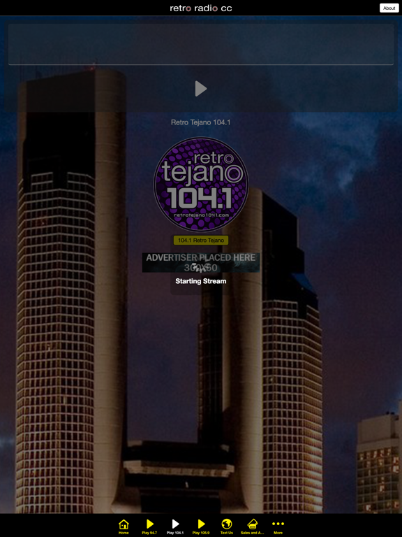 Retro Radio CC iPad screenshot 3 - Music app