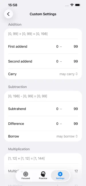 Practice: Quick Math screenshot 2