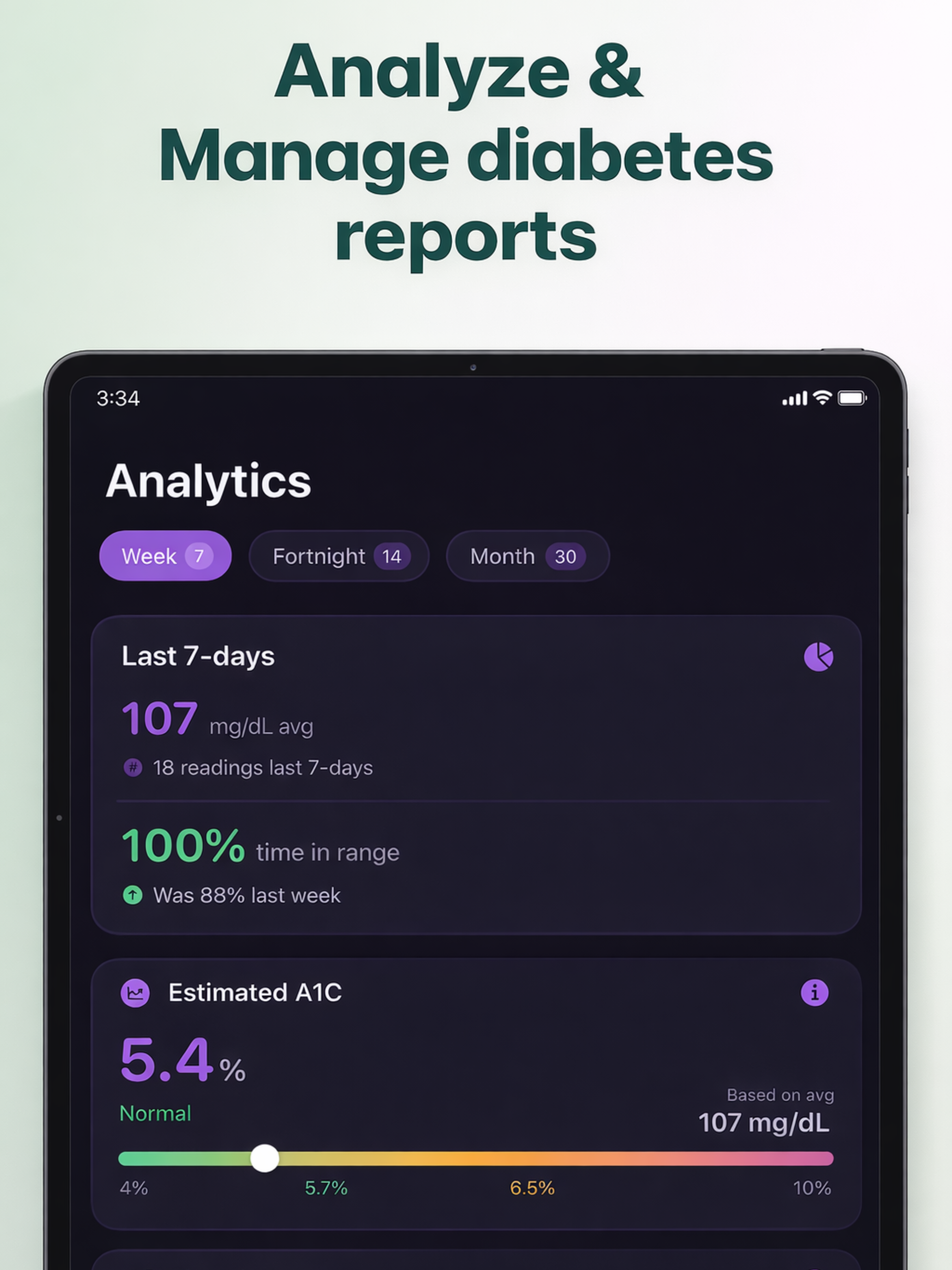 Diabetes Tracker - myGlucose screenshot 6