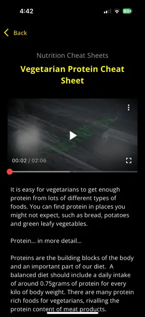 Watson Fitness App screenshot 2