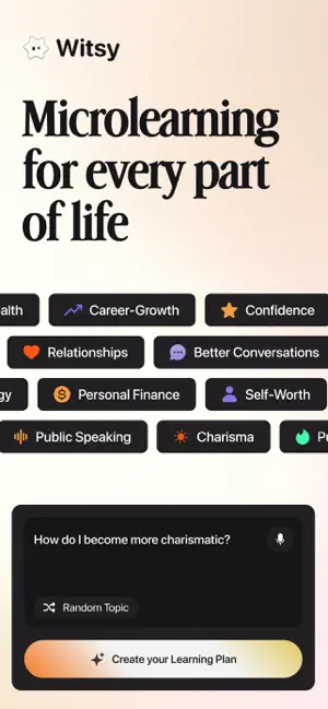 Witsy: Daily Microlearning screenshot 1
