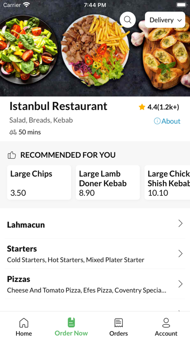 Istanbul Restaurant West Screenshot