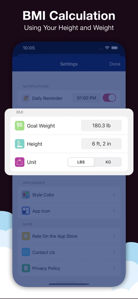 Scale - Weight Tracker - Health & Fitness App | MWM