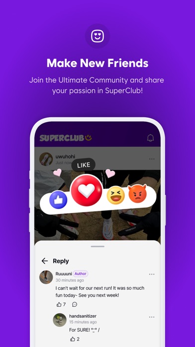 Super Club— Clubs & Friends Screenshot