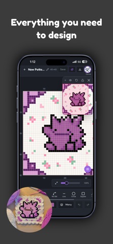 PixelStitch iPhone screenshot 2